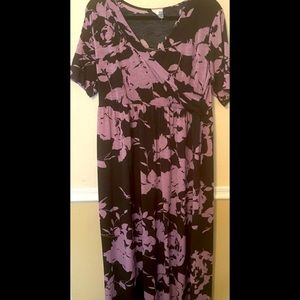Meri Skye Purple and Lilac Maxi Dress